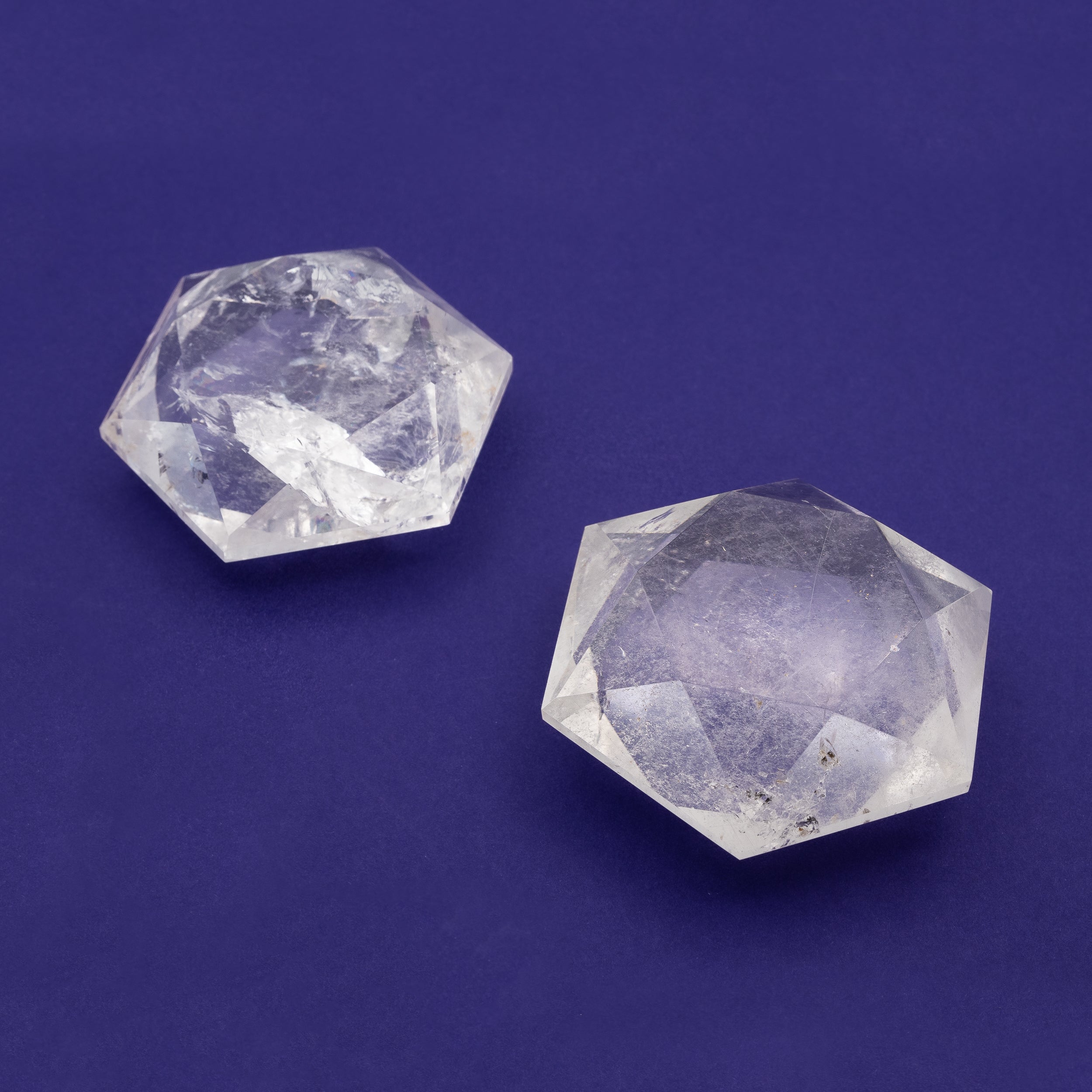 Clear Quartz - Star of David JW $75